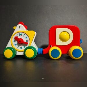 Multicolor Learning Toys Magnetic Animal Train